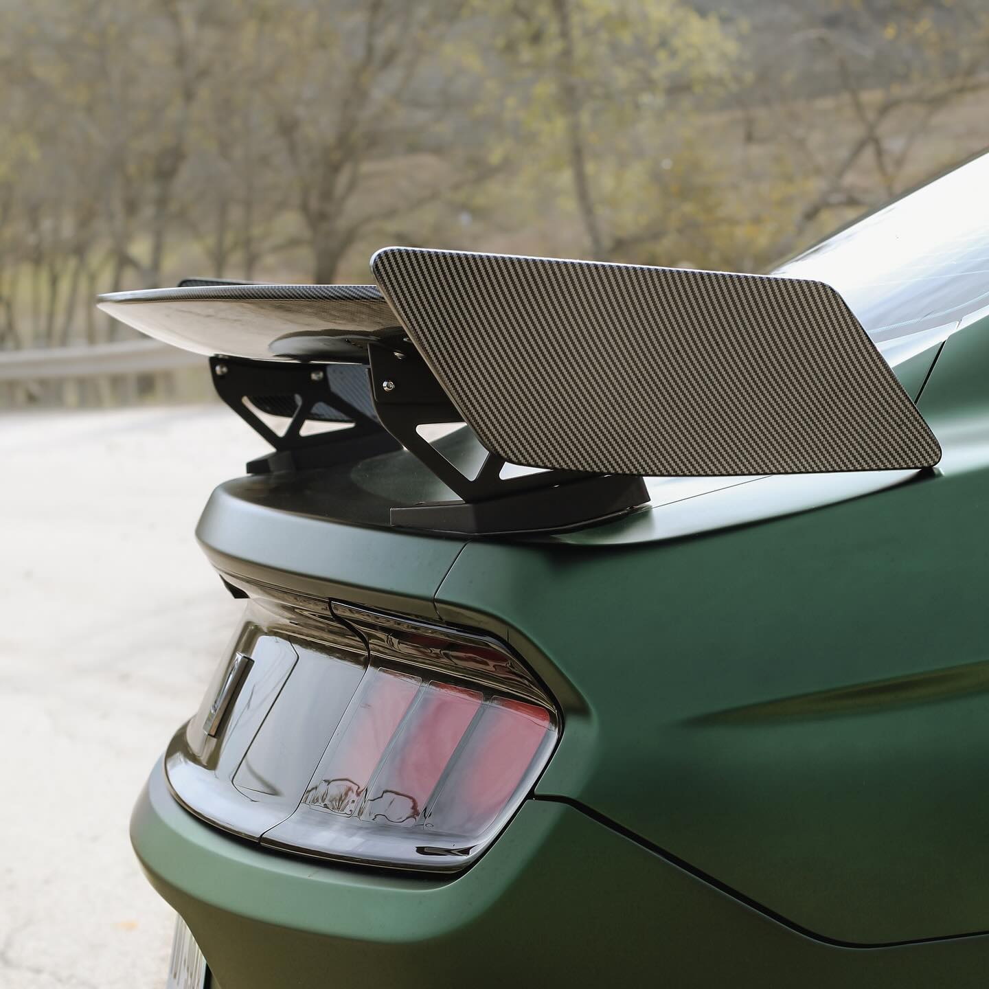 Ford Shelby GT500|Satin Chrome Paolo Veronese Green Vinyl Wrap|Eowrap