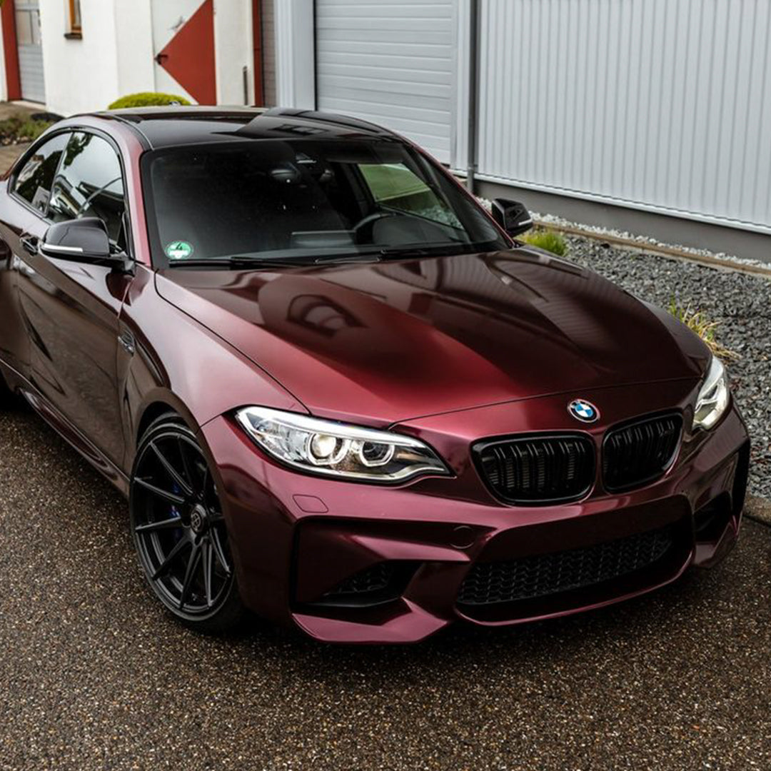 Glossy Drift Black Red PPF