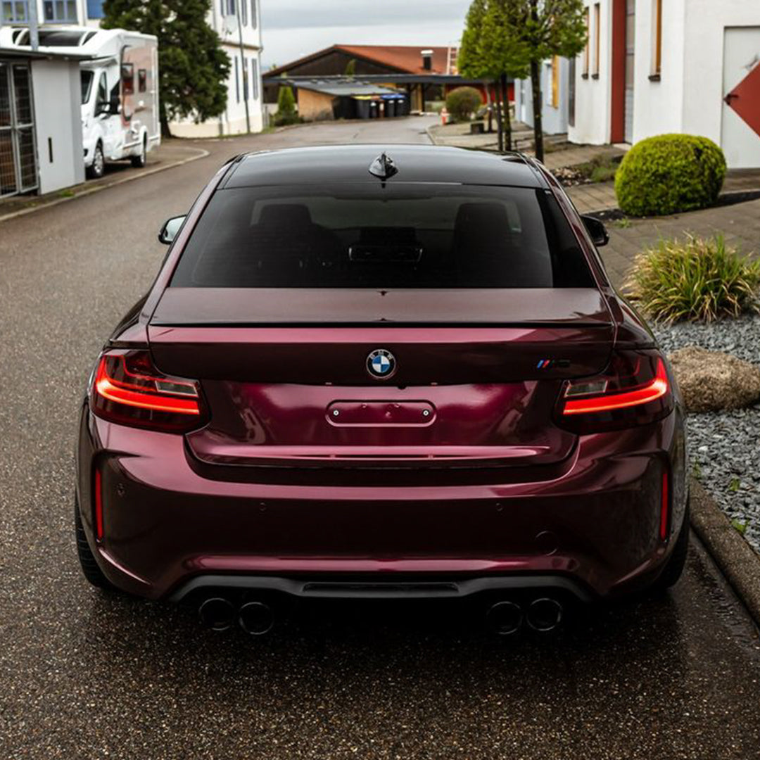 Glossy Drift Black Red PPF