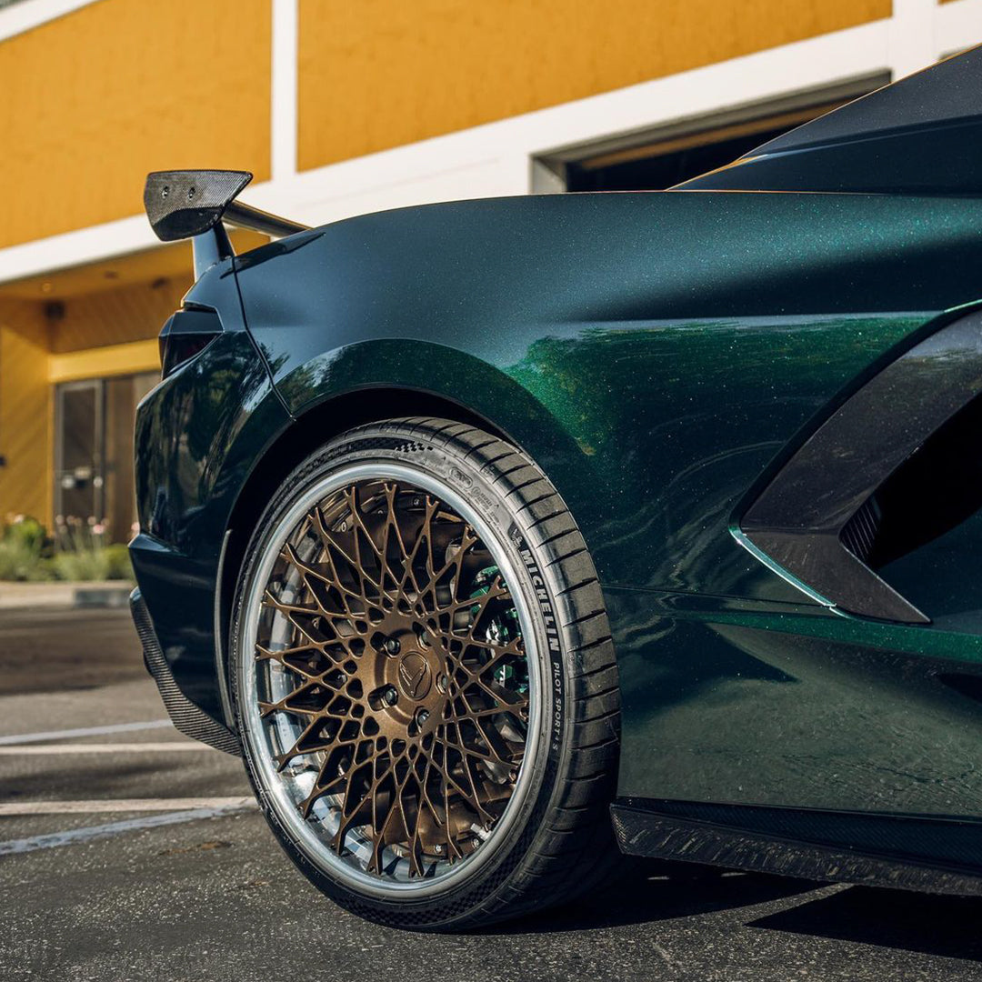 Glossy British Racing Green Vinyl Wrap
