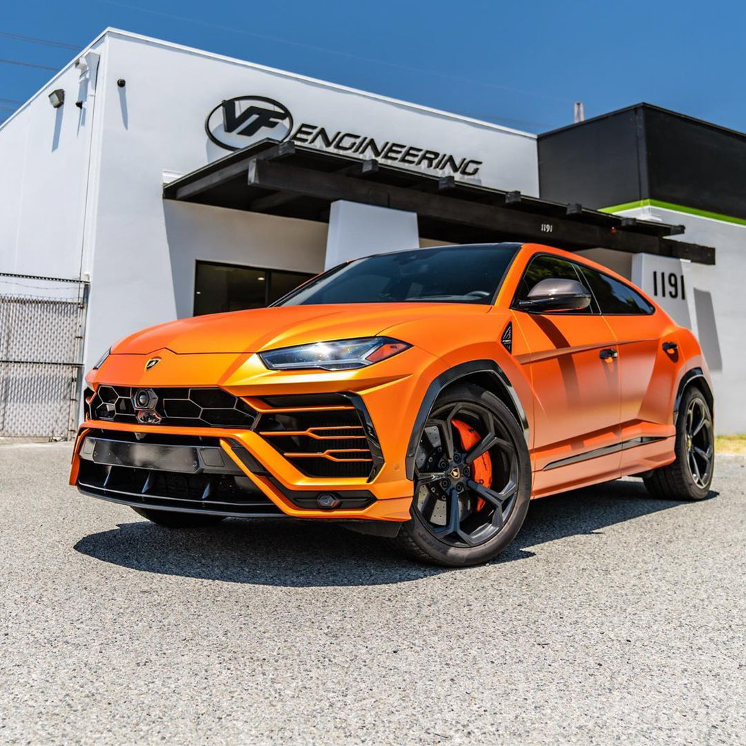 Satin Chrome Orange Vinyl Wrap