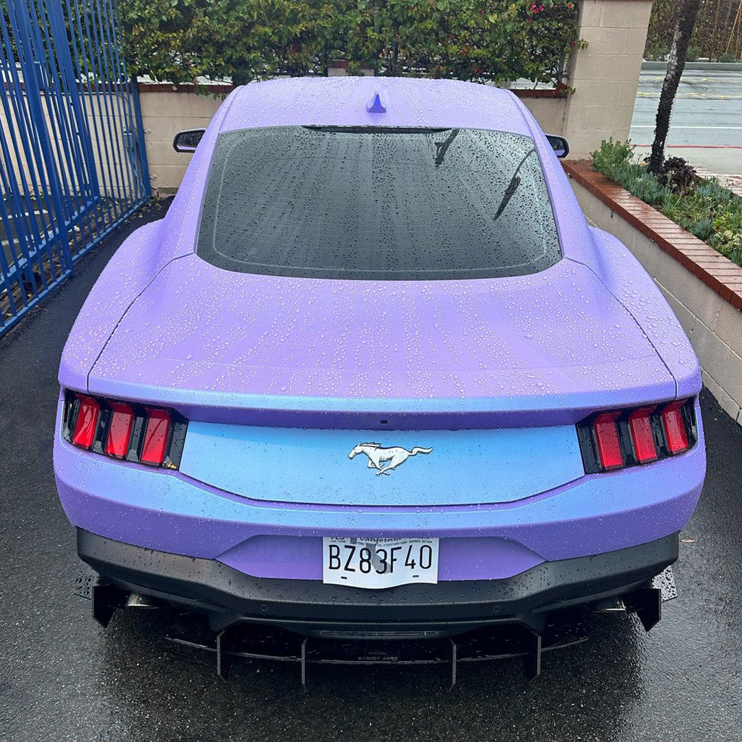 Satin Lavender Blue Vinyl Wrap