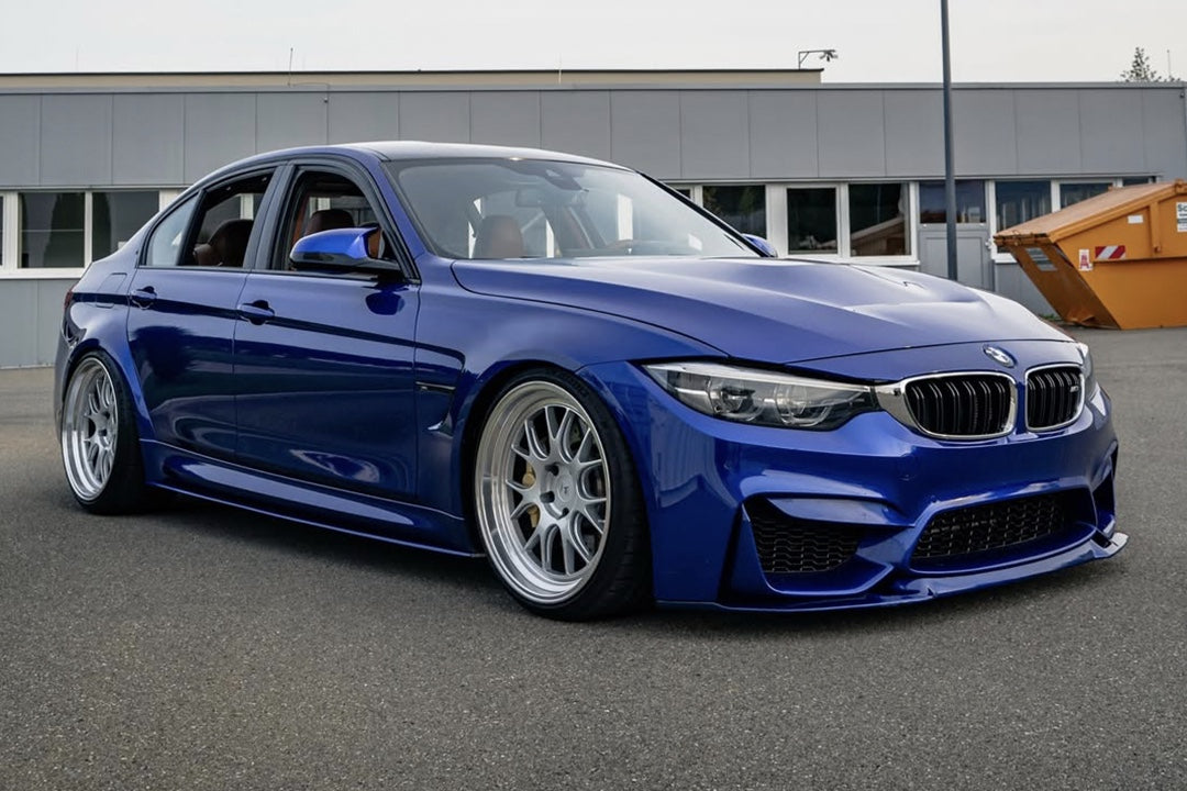 Gloss Metallic Celestial Blue PPF finish example