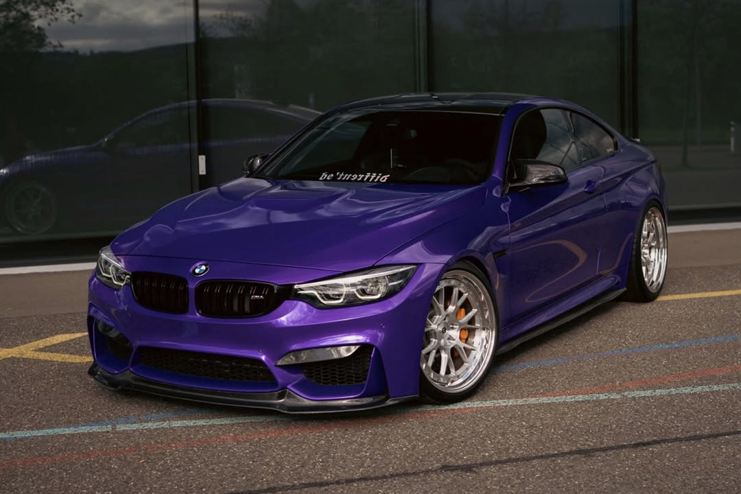 Metallic Marvelli Purple PPF finish example