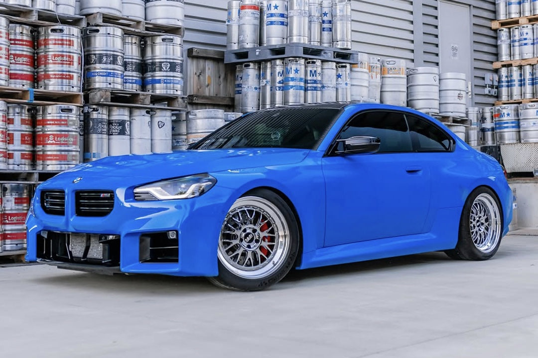 Gloss Shark Blue PPF finish example