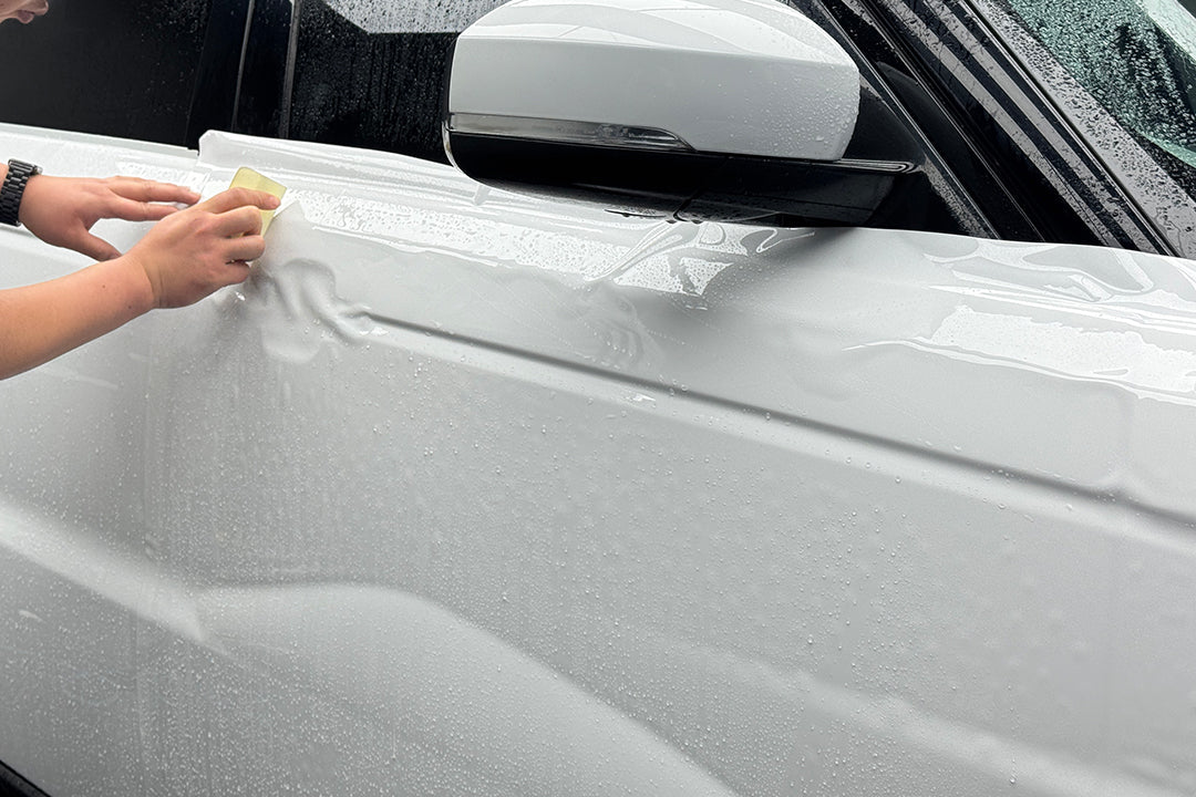 Image placeholder showing a car with color PPF installed