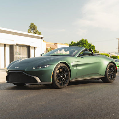 Aston Martin|Matte Metallic Kaitoke Green Vinyl Wrap|Eowrap