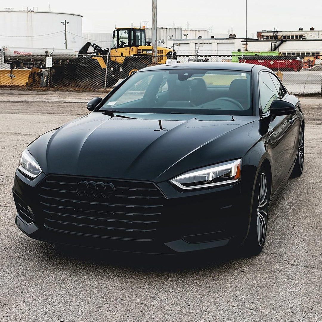 Audi A5|Glossy Piano Black Vinyl Wrap|Eowrap