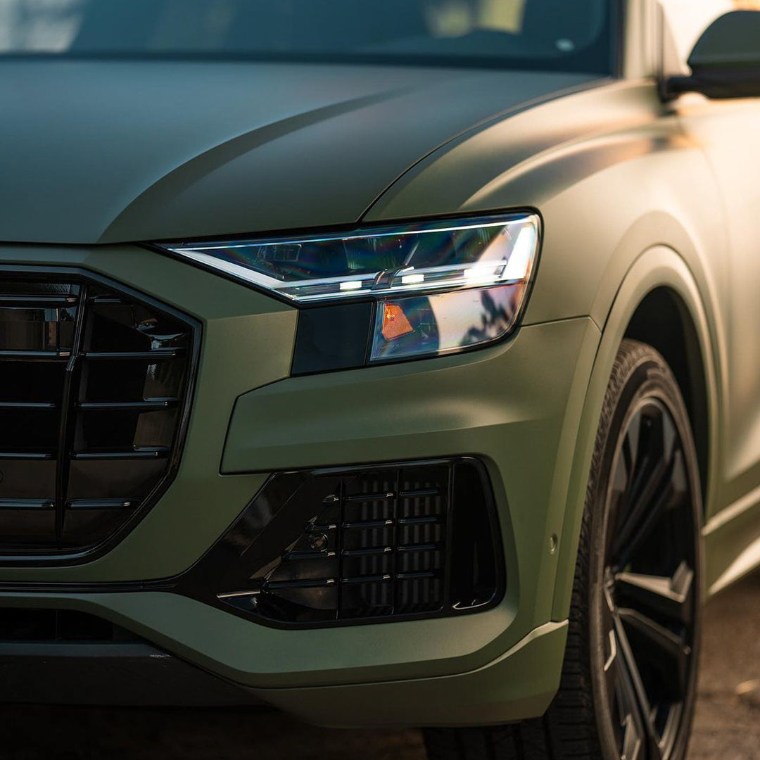 Audi Q5|Matte Military Green Vinyl Wrap|Eowrap