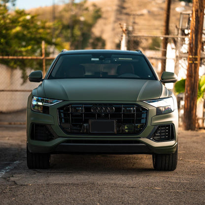 Audi Q5|Matte Military Green Vinyl Wrap|Eowrap