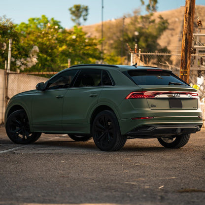 Audi Q5|Matte Military Green Vinyl Wrap|Eowrap