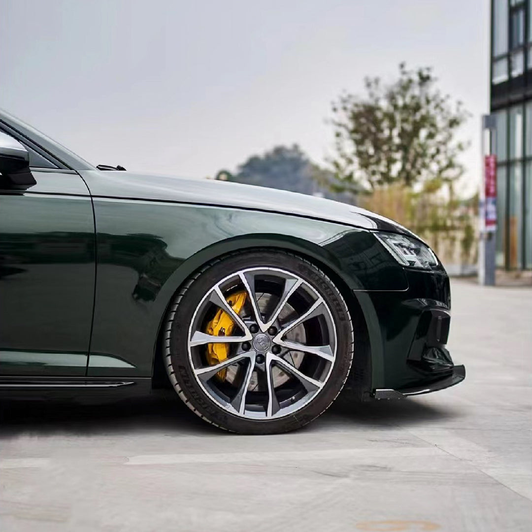 Audi RS|Glossy Metallic Royal Green Vinyl Wrap|Eowrap