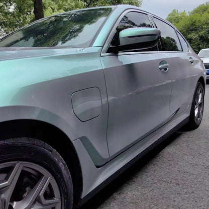 BMW 3 Series|Candy Metallic Magic Gray Green Vinyl Wrap|Eowrap