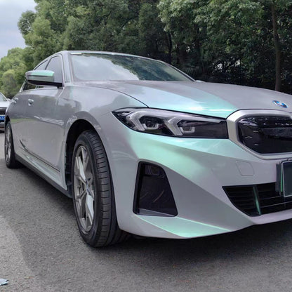 BMW 3 Series|Candy Metallic Magic Gray Green Vinyl Wrap|Eowrap