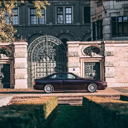 BMW 850 Csi|Glossy Metallic Victoria Violet Vinyl Wrap|Eowrap