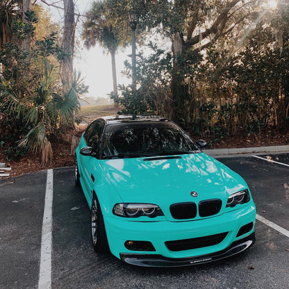 BMW E46|Super Glossy Tiffany Vinyl Wrap|Eowrap