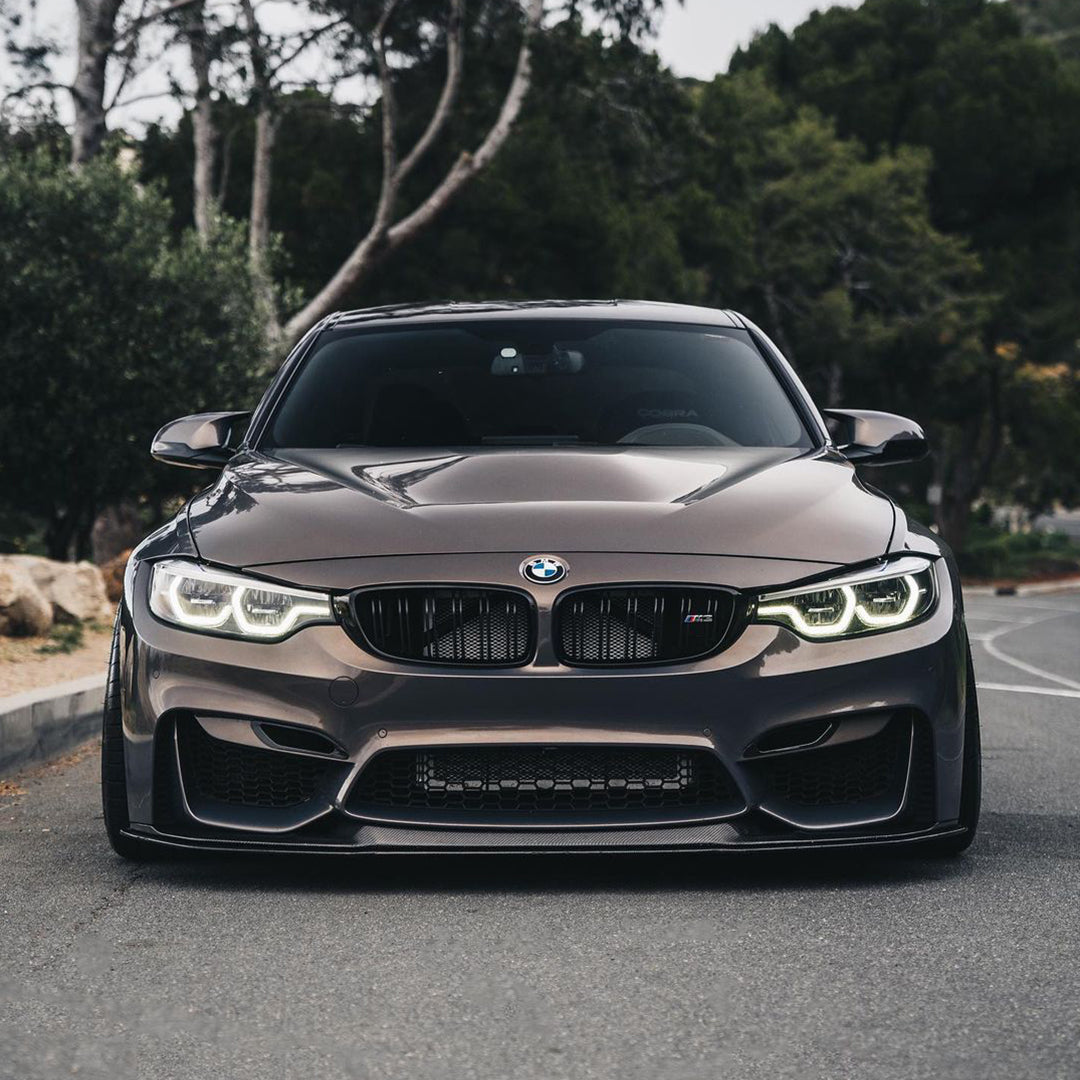 BMW|Glossy Metallic Brown Gray Vinyl Wrap|Eowrap