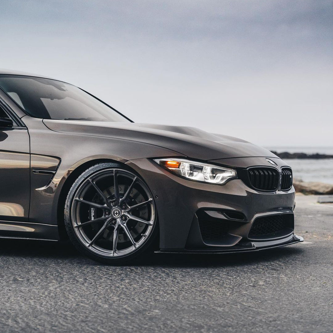 BMW|Glossy Metallic Brown Gray Vinyl Wrap|Eowrap