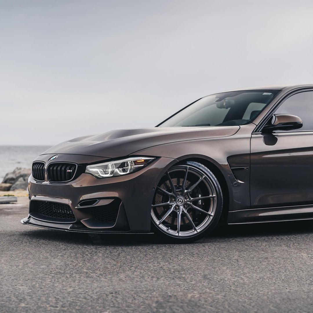 BMW|Glossy Metallic Brown Gray Vinyl Wrap|Eowrap