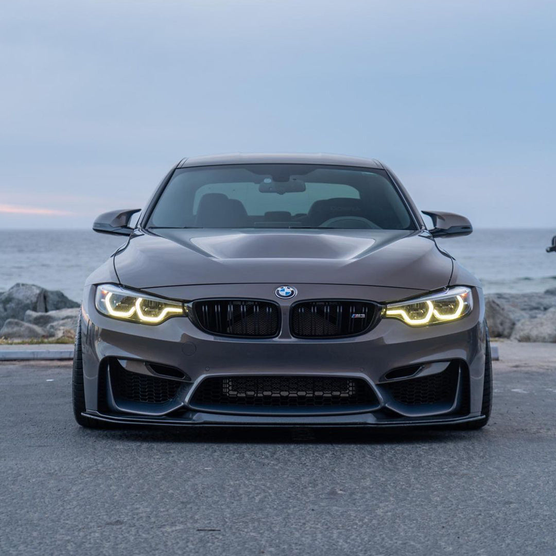 BMW|Glossy Metallic Brown Gray Vinyl Wrap|Eowrap