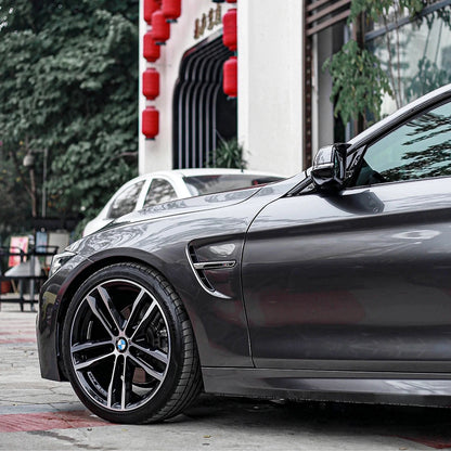 BMW | Glossy Metallic Coal Black Vinyl Wrap|Eowrap