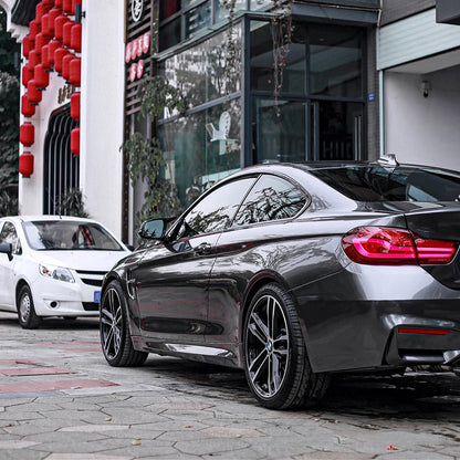 BMW | Glossy Metallic Coal Black Vinyl Wrap|Eowrap