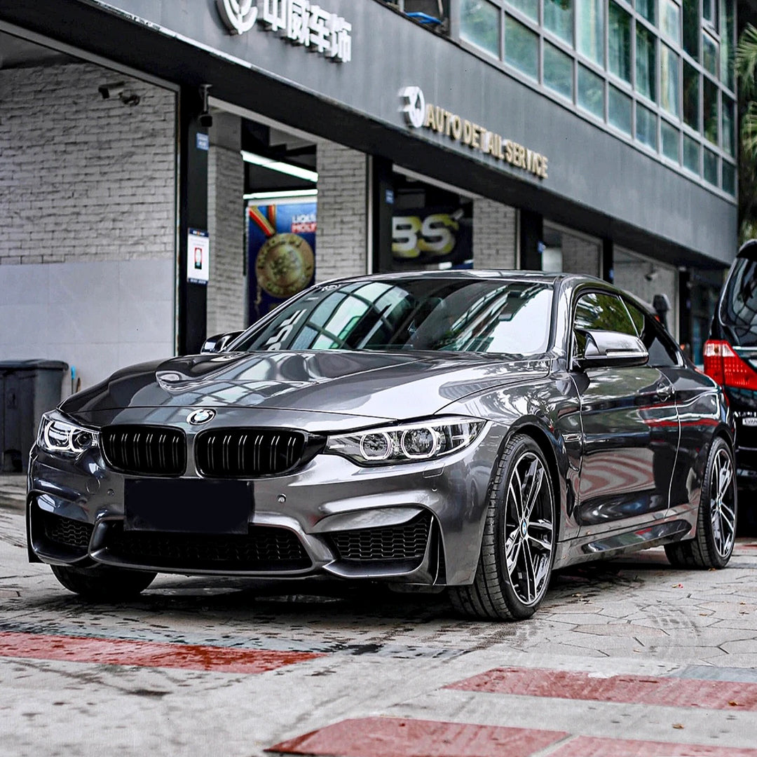 BMW | Glossy Metallic Coal Black Vinyl Wrap|Eowrap