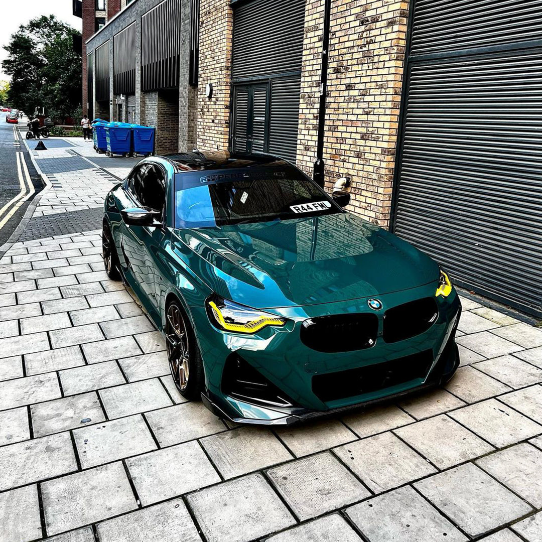 BMW|Glossy Metallic Spanish Viridian Vinyl Wrap|Eowrap