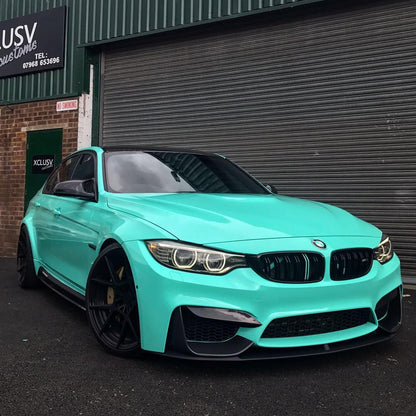 BMW E46|Super Glossy Tiffany Vinyl Wrap|Eowrap