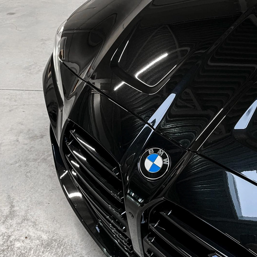 BMW M4|Glossy Paint Black Vinyl Wrap|Eowrap