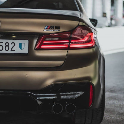 BMW M5|Satin Metallic Brown Gold Vinyl Wrap|Eowrap