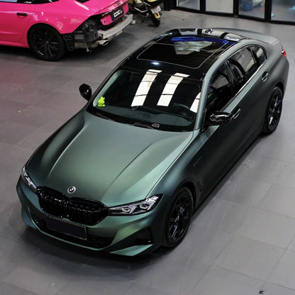 BMW|Matte Metallic Hunter Green Vinyl Wrap|Eowrap