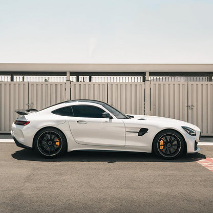 Benz AMG GTR|Glossy Pearl White Vinyl Wrap|Eowrap