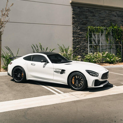 Benz AMG GTR|Glossy Pearl White Vinyl Wrap|Eowrap