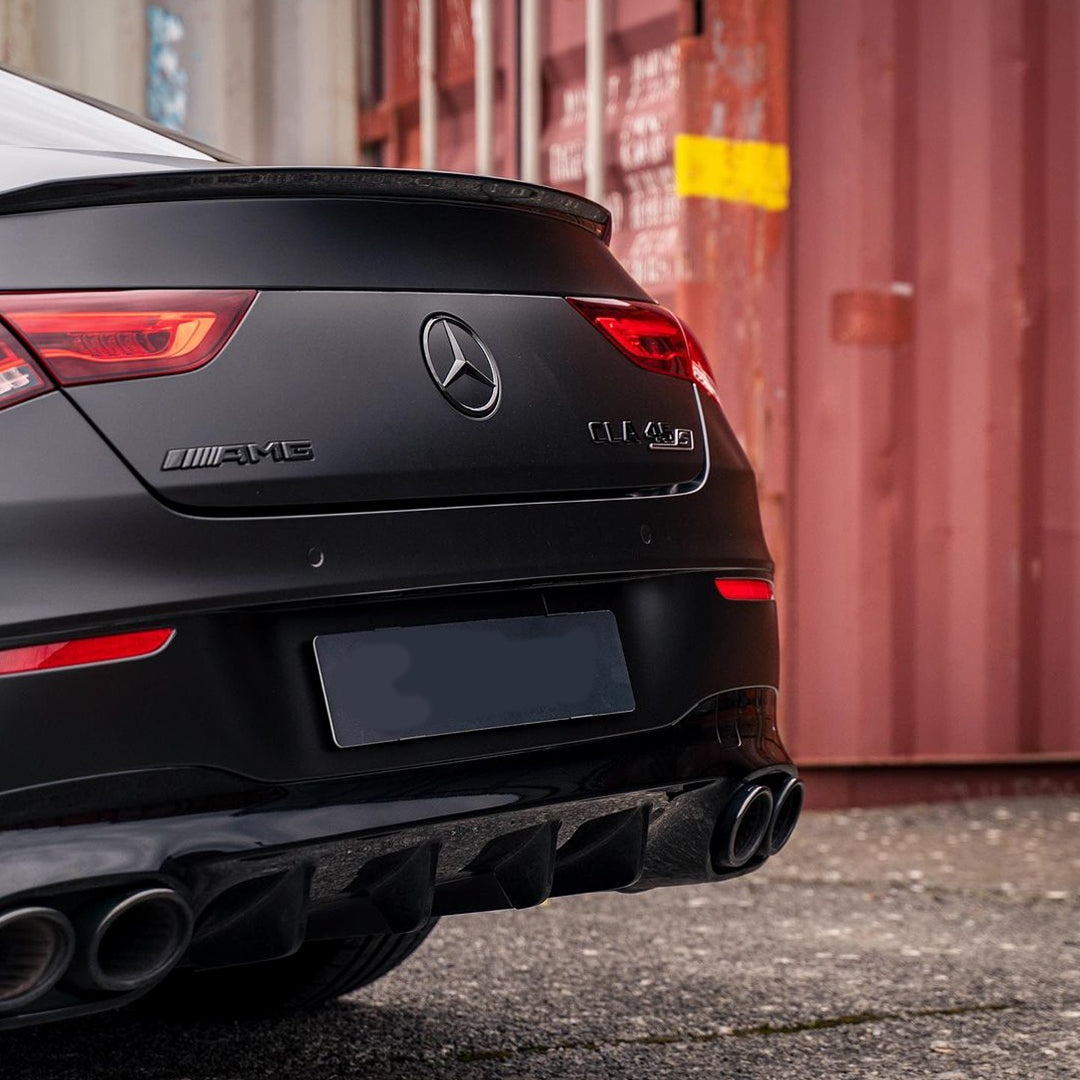 Benz AMG|Satin Black Vinyl Wrap|Eowrap