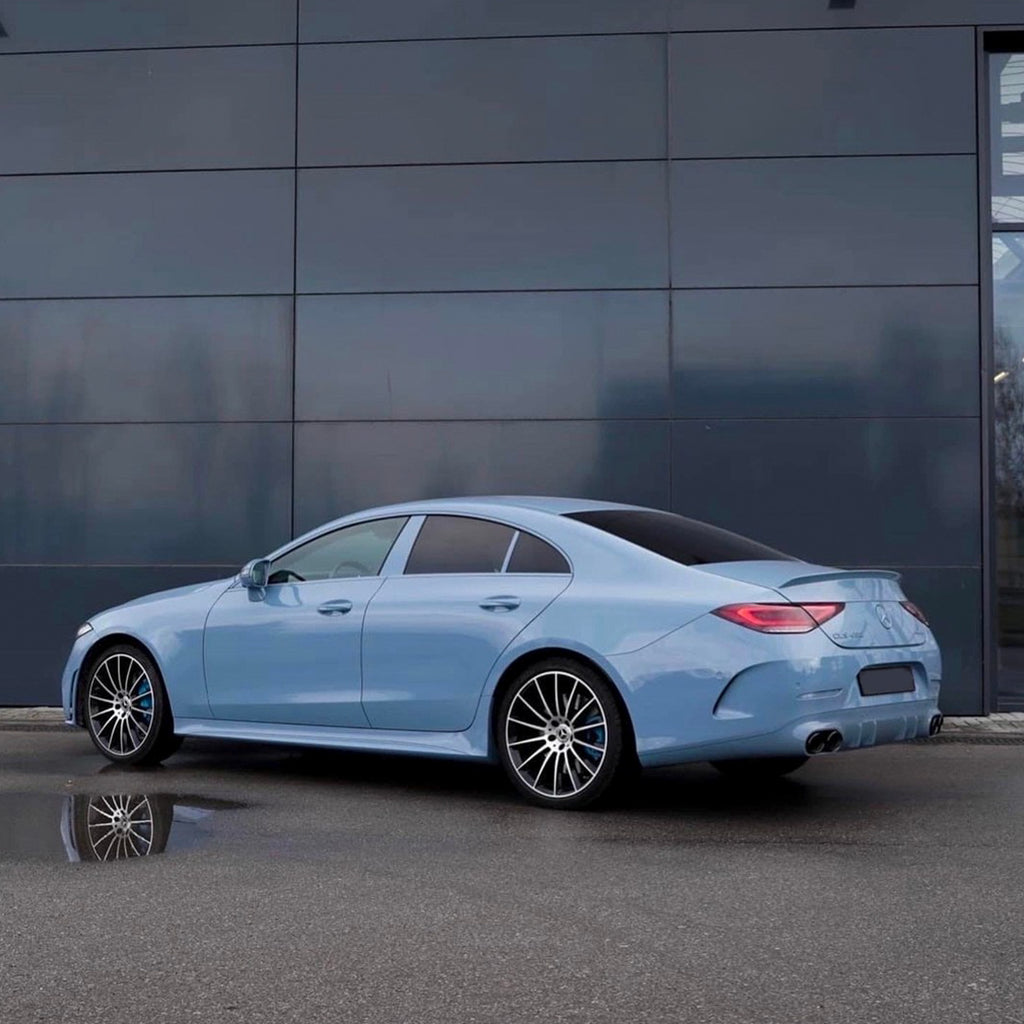 Glossy China Blue Vinyl Wrap