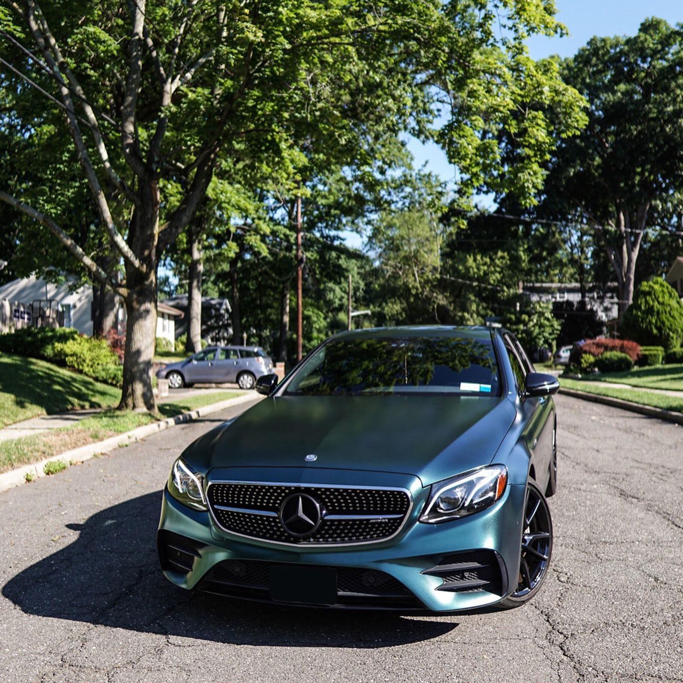 Benz E53|Matte Metallic Forest Green Vinyl Wrap|Eowrap