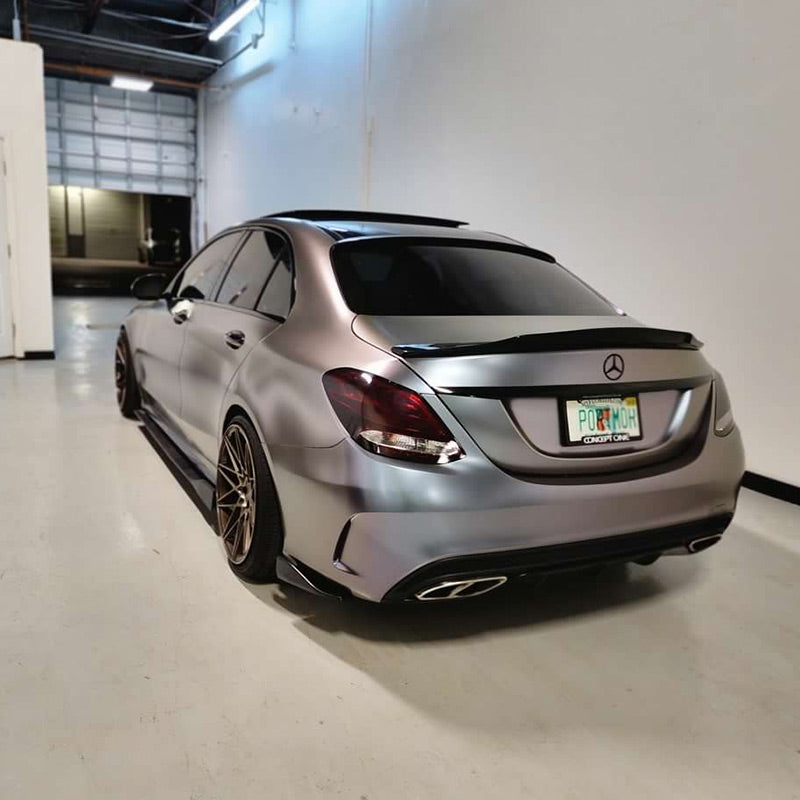 Benz E Class|Matte Gunmetal Purple Vinyl Wrap|Eowrap