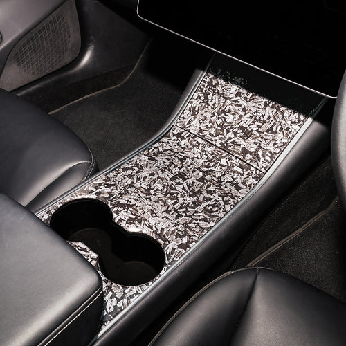 Black Forged Carbon Fiber Vinyl Wrap - product view 2