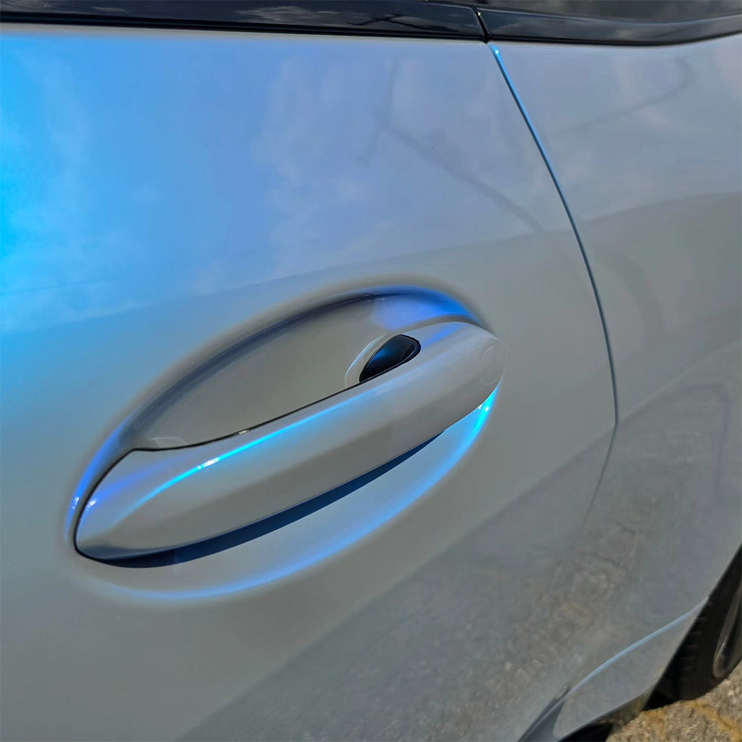 Candy Gloss Gray Blue Vinyl Wrap