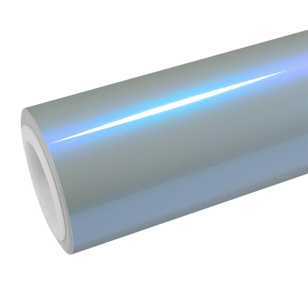 Candy Gloss Gray Blue Vinyl Wrap - product view 1