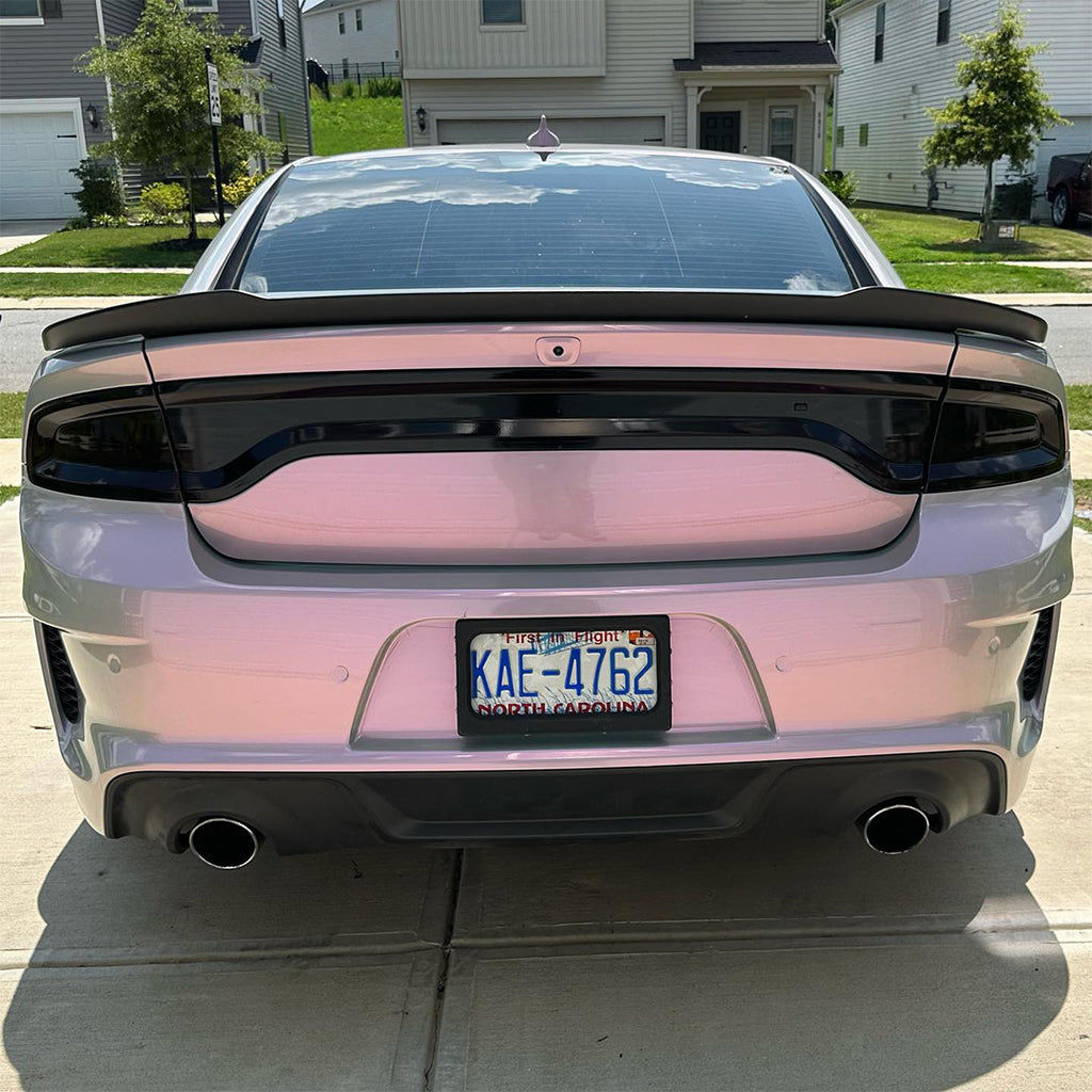 Candy Gloss Gray Pink Vinyl Wrap