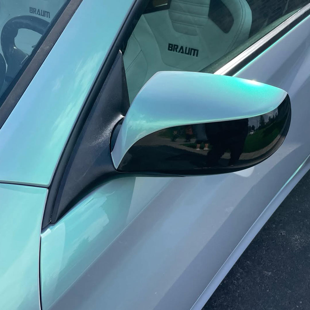 Candy Gloss Platinum Green Vinyl Wrap