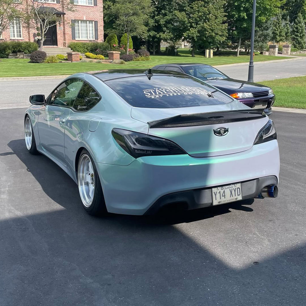 Candy Gloss Platinum Green Vinyl Wrap