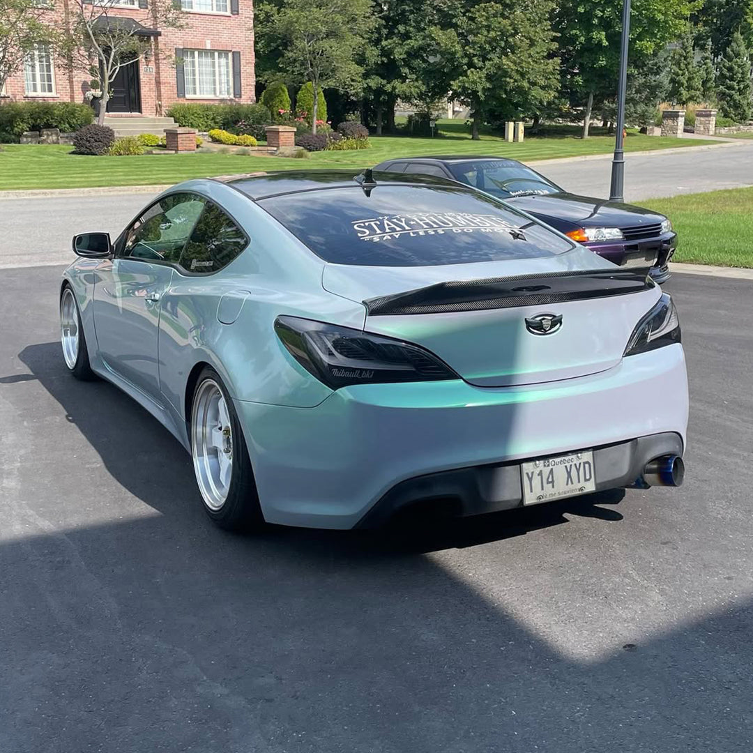 Candy Gloss Platinum Green Vinyl Wrap