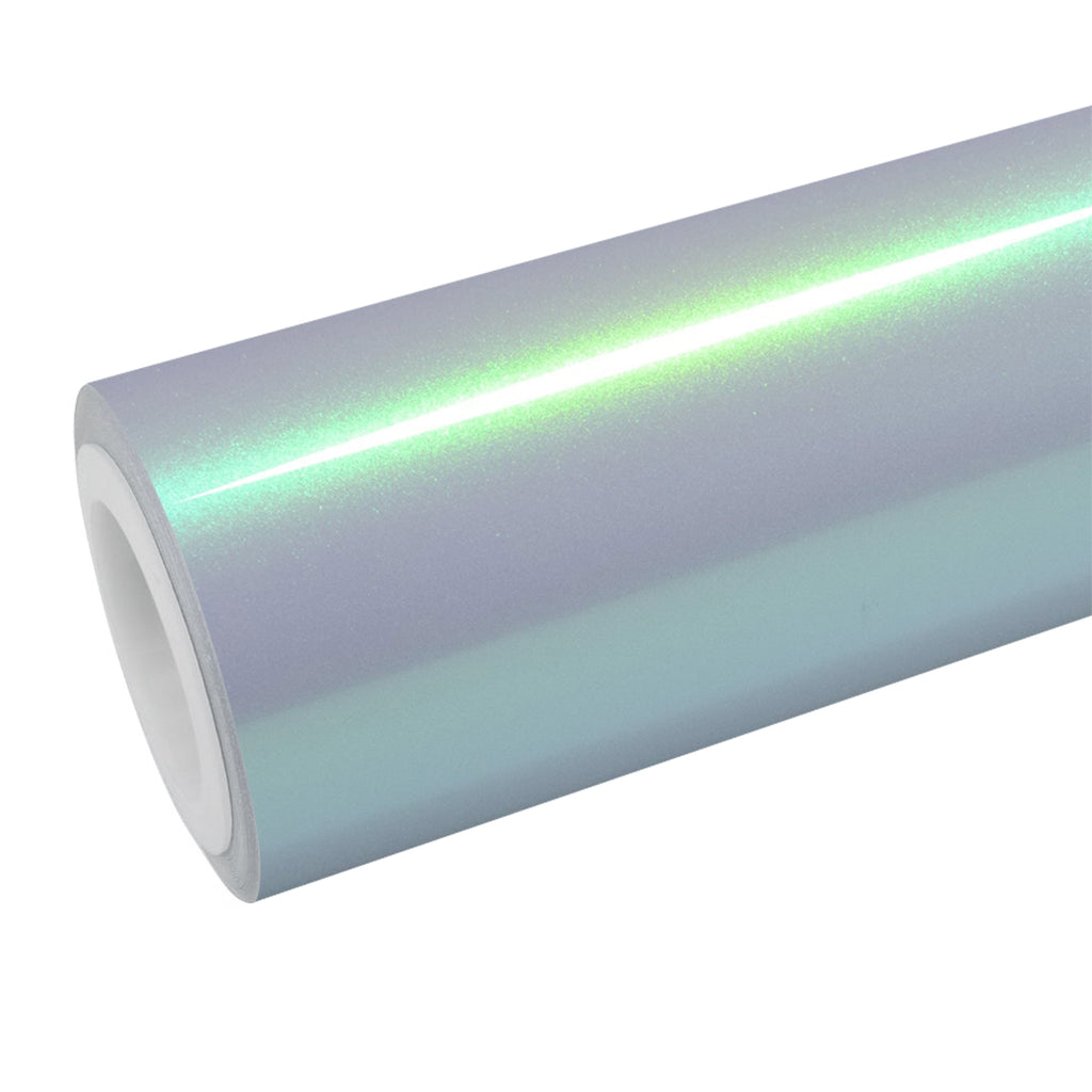 Candy Gloss Platinum Green Vinyl Wrap - product view 1
