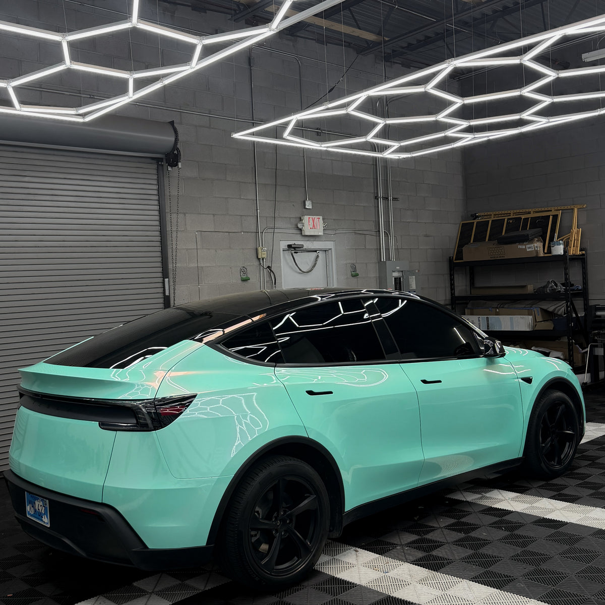 Candy Gloss Teal Pink Vinyl Wrap