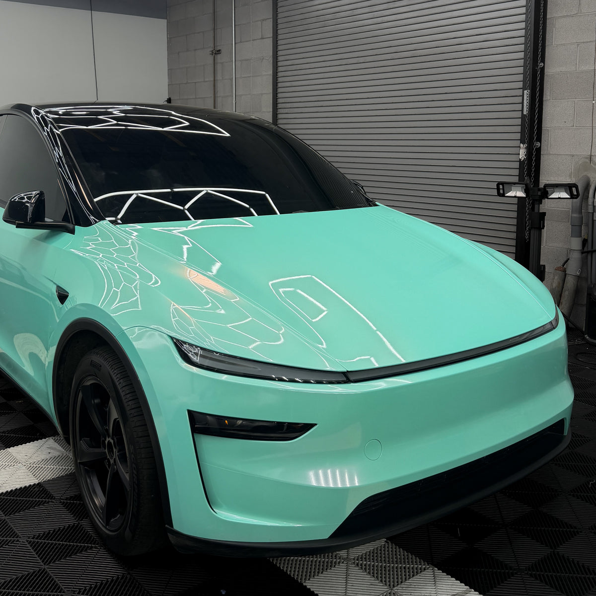 Candy Gloss Teal Pink Vinyl Wrap