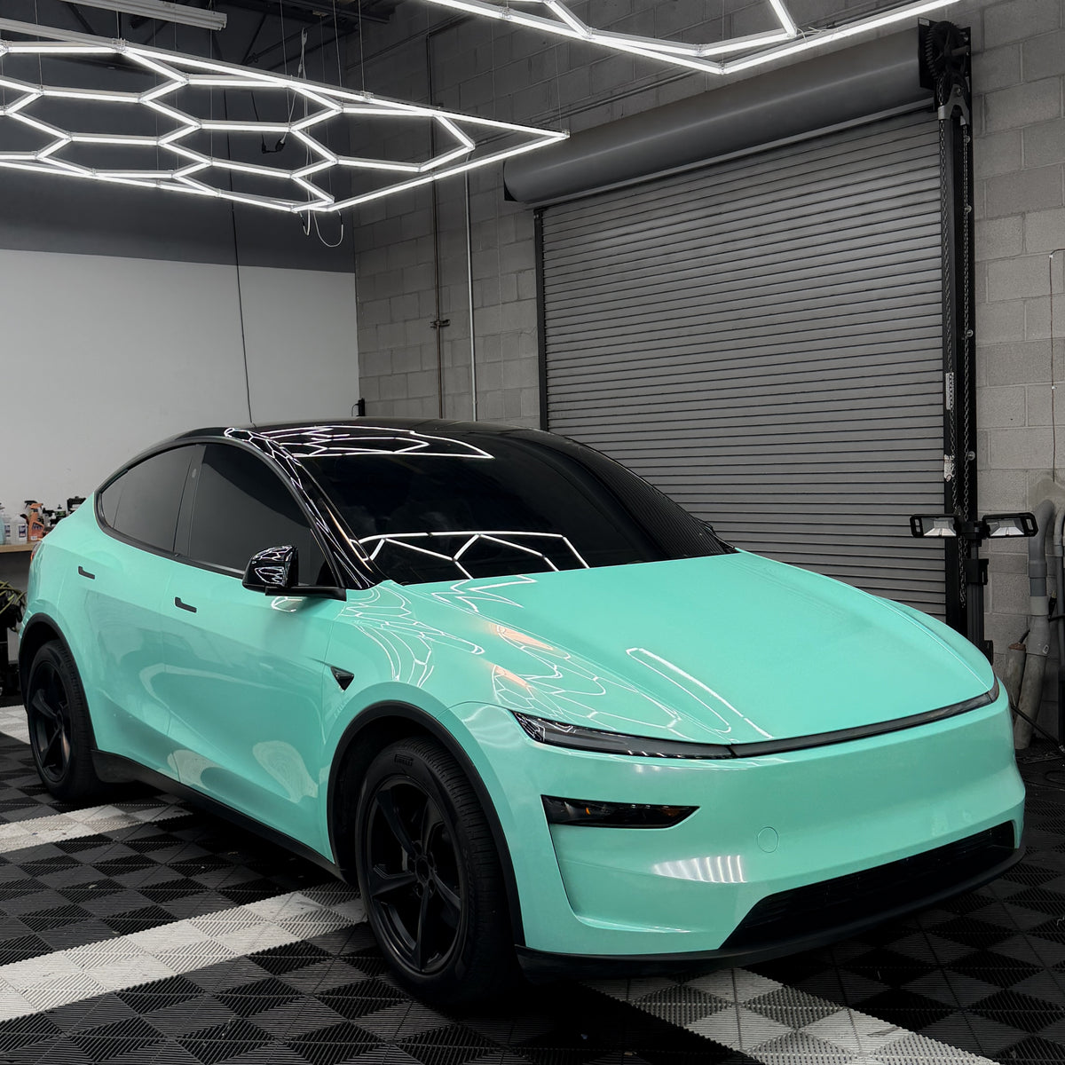 Candy Gloss Teal Pink Vinyl Wrap