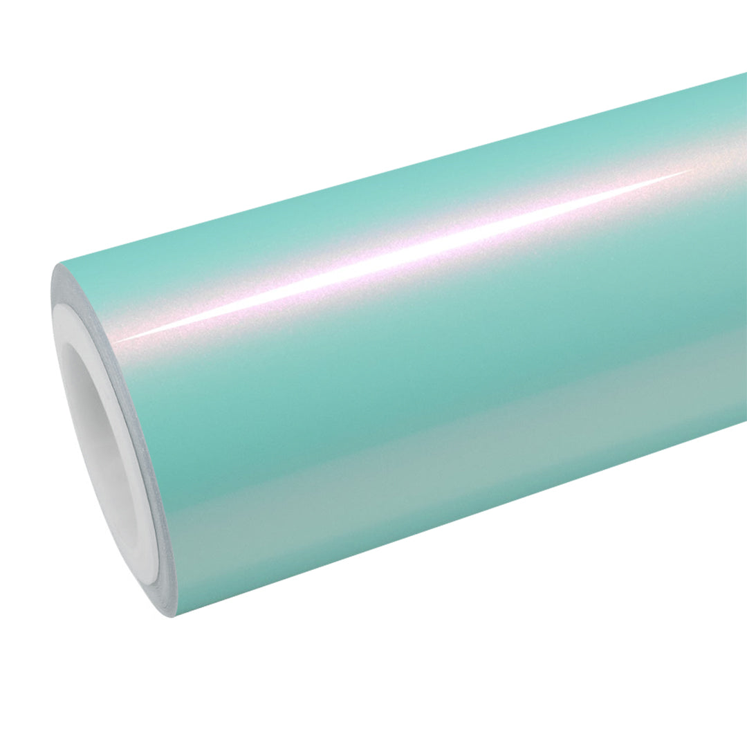 Candy Gloss Teal Pink Vinyl Wrap
